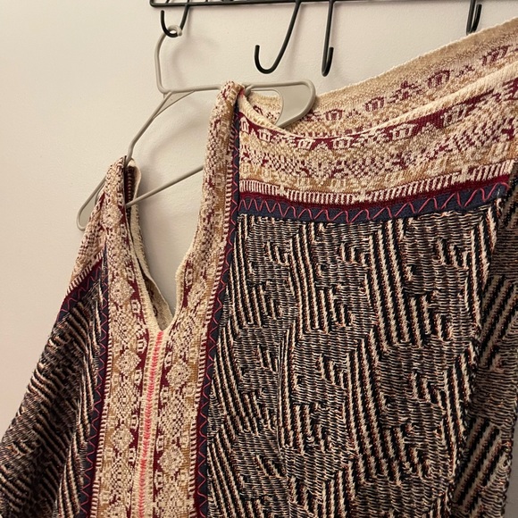 Anthropologie Tops - Anthropologie Cecilia Prado Knit Boho Poncho Sweater Shirt Top Size Large